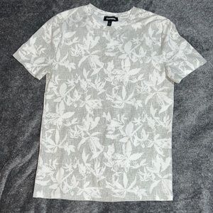 Express Mens floral print T-shirt